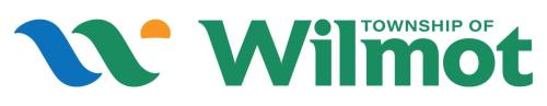 A logo of Wilmot Township showing a W-shaped object.