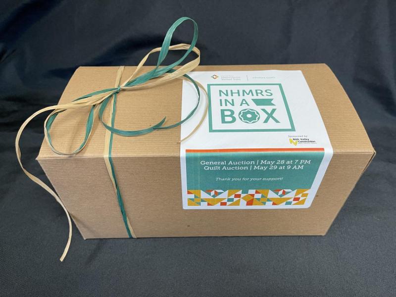 wrapped box